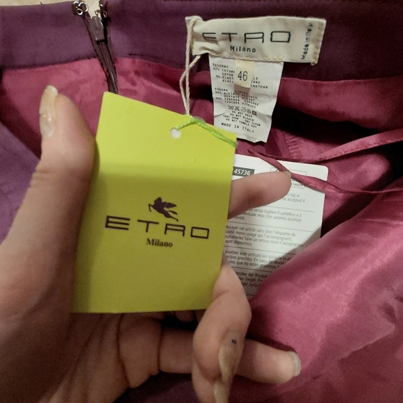 Etro skirt bnwt size  46 - Picture 3 of 4